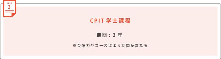 CPIT 学士課程